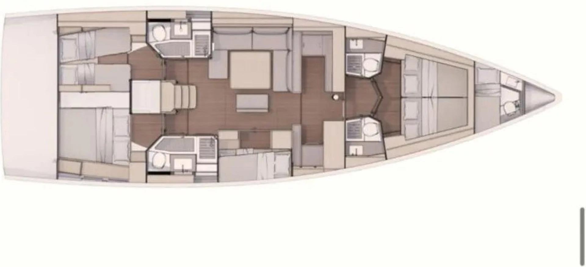 Dufour Dufour 530 da affittare a  Procida