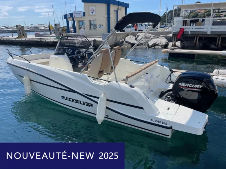 Noleggio a Cavalaire-sur-Mer – Quicksilver Quicksilver 605 Activ Open su SamBoat