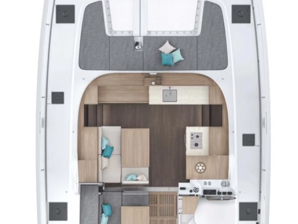 Lagoon Lagoon 38 - 4 cab. da affittare a  Jezera