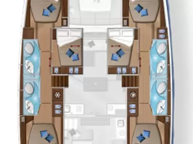 Noleggio Catamarano a Seget Donji – Lagoon Lagoon 50