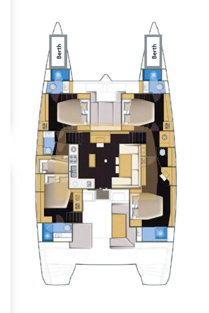 Noleggio barche Road Town economico Lagoon 52 F
