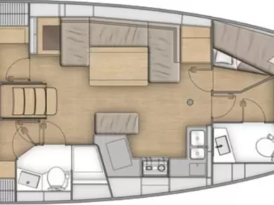 Bénéteau Oceanis 40.1 da affittare a  Seget Donji