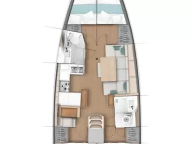 Noleggio barche Jeanneau Sun Odyssey 440 a Seget Donji su Samboat
