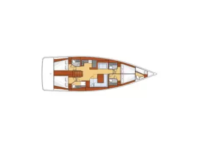 Noleggio barche Seget Donji economico Oceanis 55