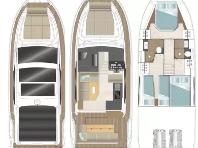 Noleggiare una Sealine Sealine C390 a Zaravecchia (Biograd)