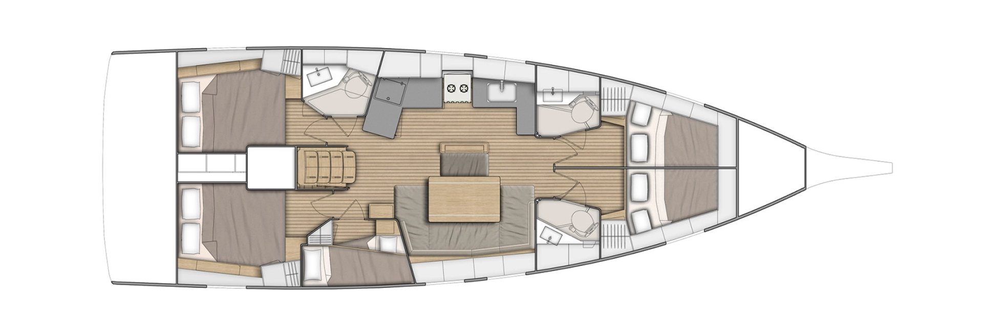 Barca a vela a noleggio a Gouviá al miglior prezzo