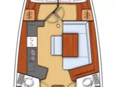 Bénéteau Oceanis 45 da affittare a  Seget Donji