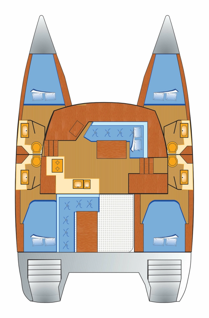 Fountaine Pajot Lucia 40 da affittare a  Rogosnizza