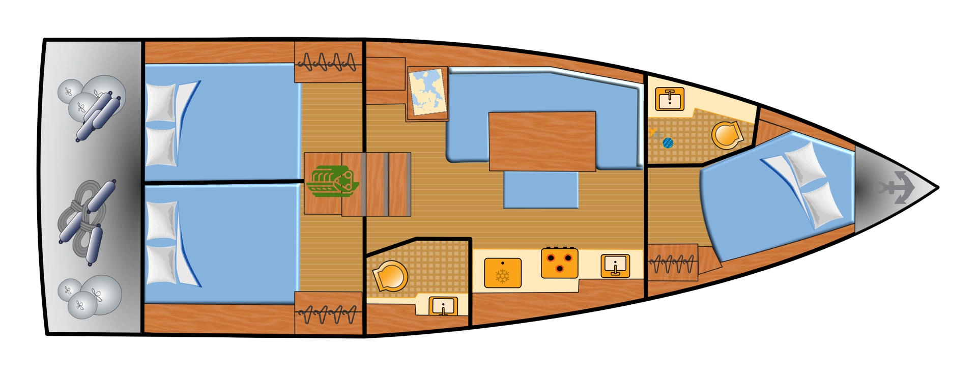 Barca a vela a noleggio a Pola al miglior prezzo