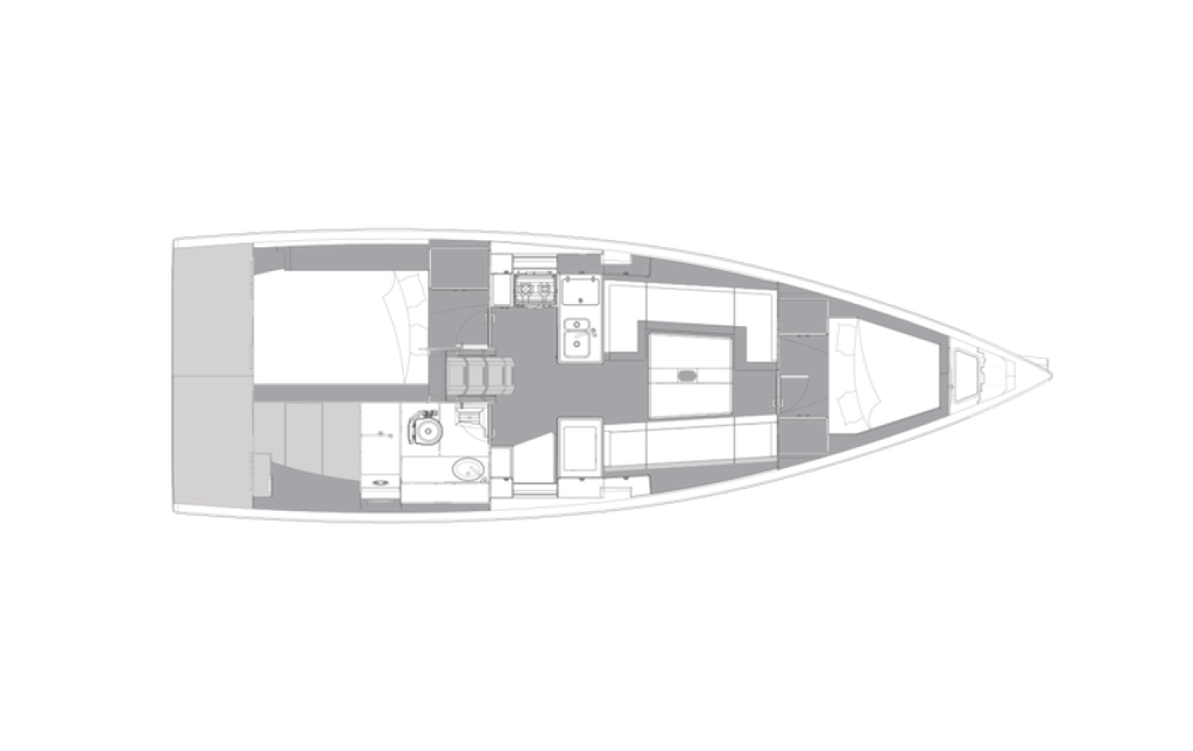 Elan E4 da affittare a  Punat