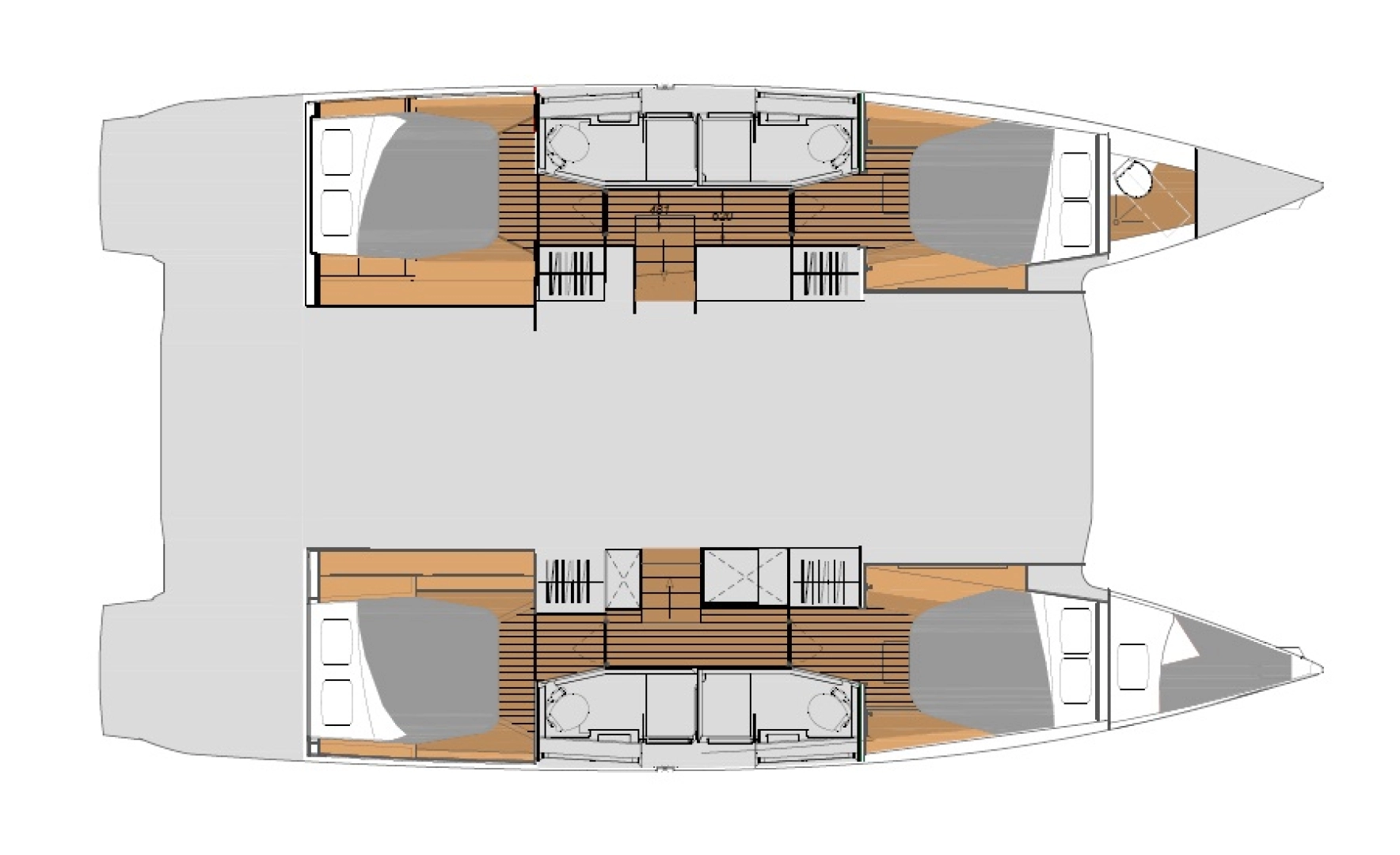 Noleggio a Seget Donji – Fountaine Pajot Elba 45 su SamBoat