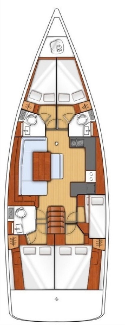 Noleggiare una Bénéteau Oceanis 48 a Trogir