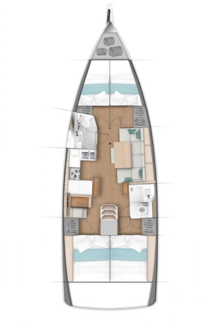 Noleggiare una Jeanneau Sun Odyssey 440 a Fethiye