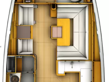 Noleggio barche Jeanneau Sun Odyssey 419 a Komolac su Samboat