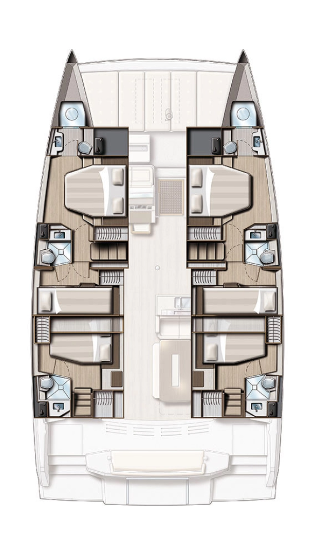 Noleggio Catamarano con o senza skipper Bali a Castelli