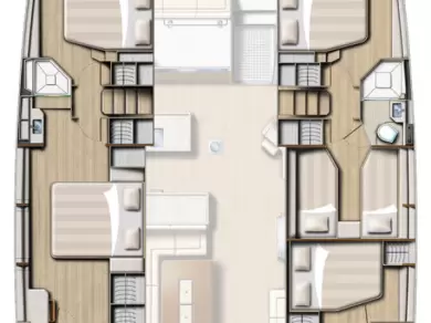 Noleggio Catamarano a Komolac – Bali Bali 5.4