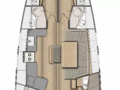 Noleggio barche Rogač economico Oceanis 46.1