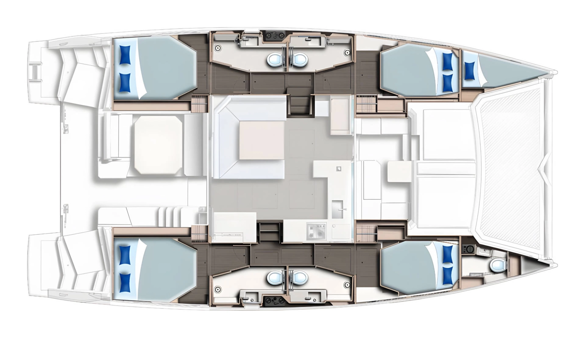 Noleggio a Can Pastilla – Leopard Catamarans / Robertson & Caine Leopard 45 su SamBoat