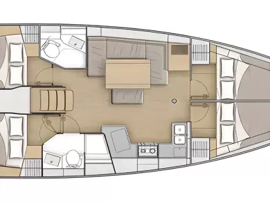 Noleggio barche Bénéteau Oceanis 40.1 a Palma de Maiorca su Samboat