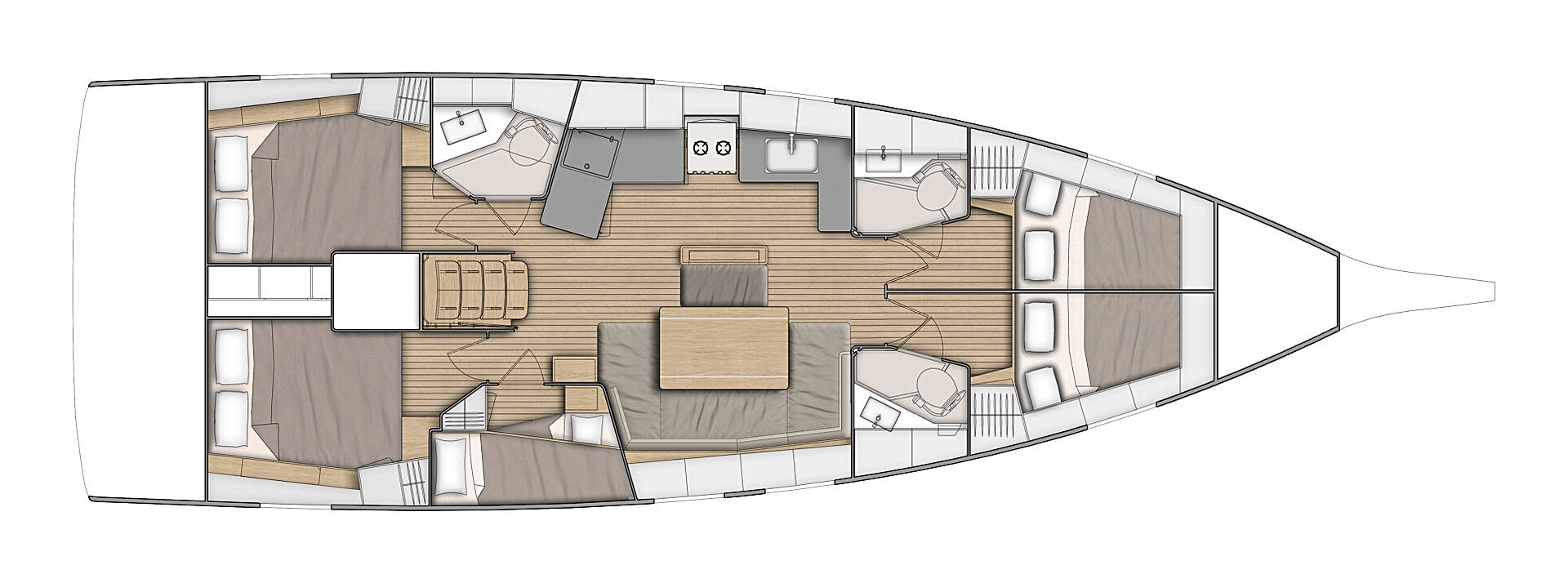 Noleggio a Can Pastilla – Bénéteau Oceanis 46.1 su SamBoat