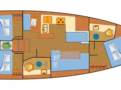 Noleggio Barca a vela Jeanneau con patente nautica
