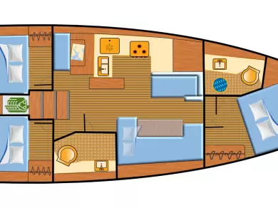 Noleggio a Palma de Maiorca – Jeanneau Sun Odyssey 410 su SamBoat