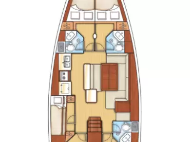 Barca a vela a noleggio a Vlycho al miglior prezzo