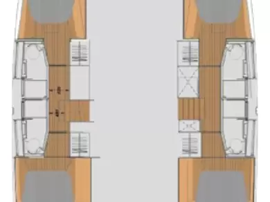 Noleggio Catamarano a Fethiye – Fountaine Pajot Elba 45