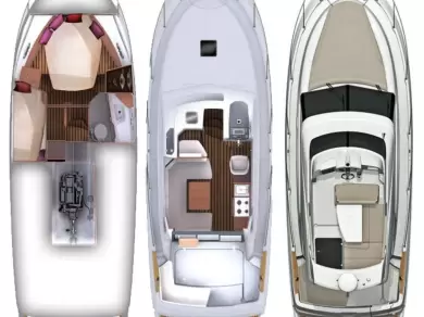 Noleggio Barca a motore a Spalato – Bénéteau Antares 30