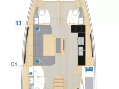 Noleggio Barca a vela a Fethiye – Hanse Hanse 460
