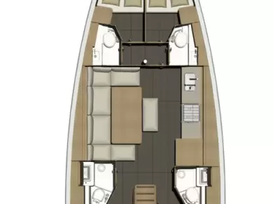 Noleggio barche Dufour Dufour 460 Grand Large a Castelli su Samboat