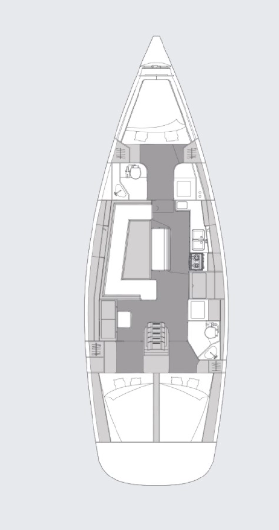 Noleggio Barca a vela a Pirovac – Elan Impression 45.1
