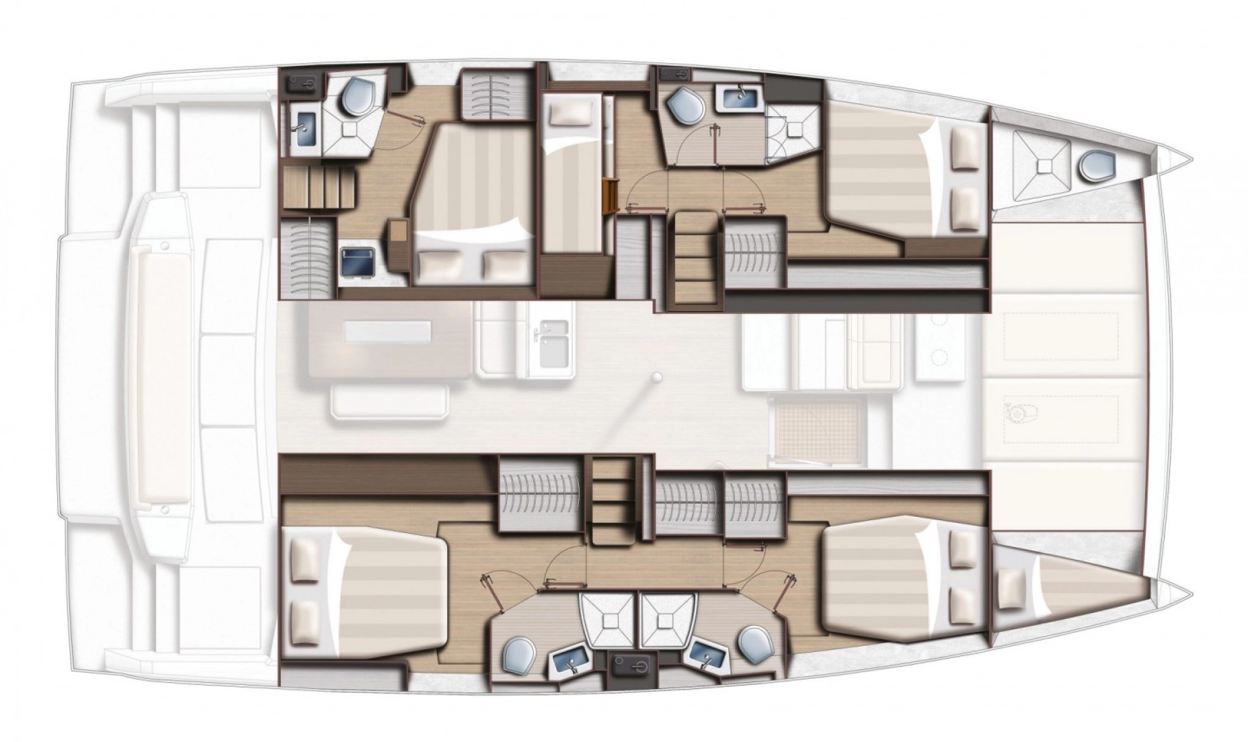 Noleggio Catamarano con o senza skipper Bali a Bodrum