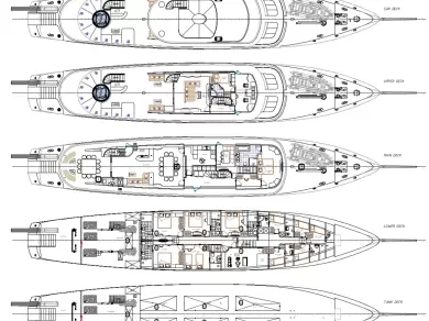 Noleggio Yacht di lusso Custom Made con patente nautica