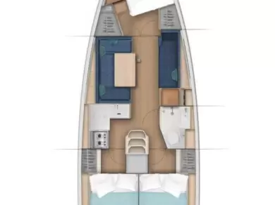 Jeanneau Sun Odyssey 380 da affittare a  Pirovac