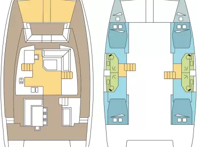 Noleggiare una Bali Bali 4.5 a Le Marin