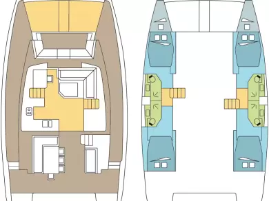 Noleggio Catamarano Bali con patente nautica