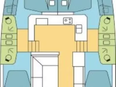 Noleggio Catamarano a Álimos – Bali Bali Catspace Voile