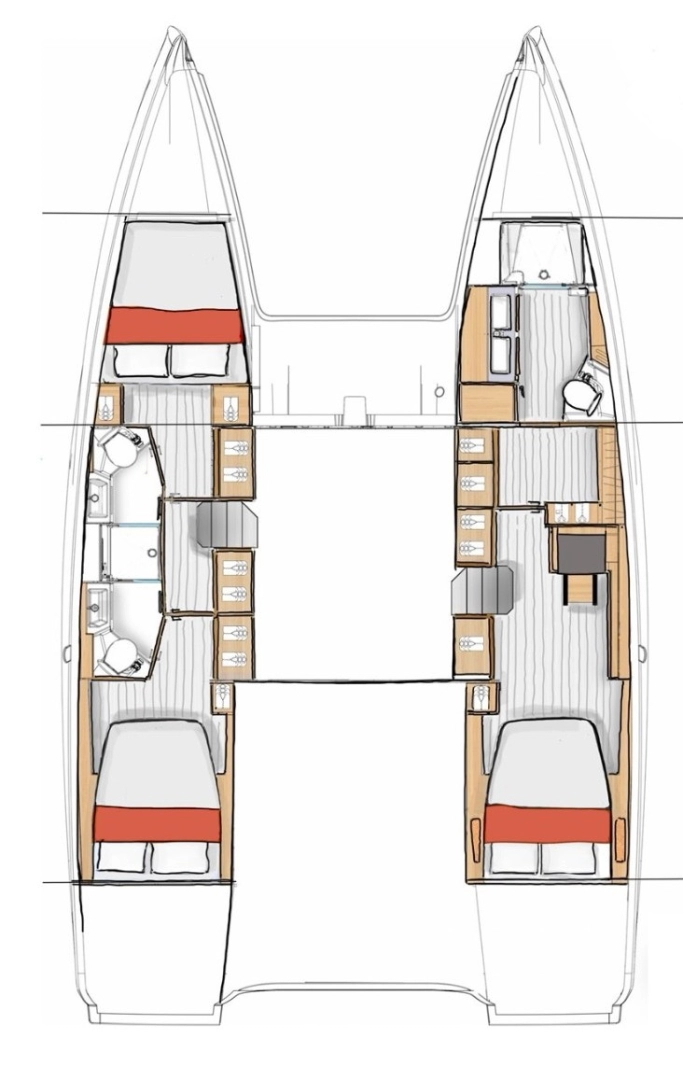 Noleggiare una Excess Excess 13 - 3 + 1 cab. a Olbia