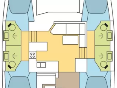 Noleggio Catamarano con o senza skipper Lagoon a Seget Donji