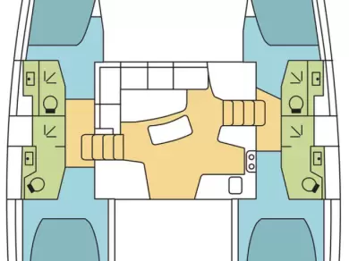 Noleggio barche Bas du Fort economico Lagoon 42