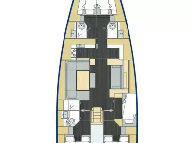 Noleggio Barca a vela a Pola – Bavaria Bavaria C57 Style - 5 + 1 cab.