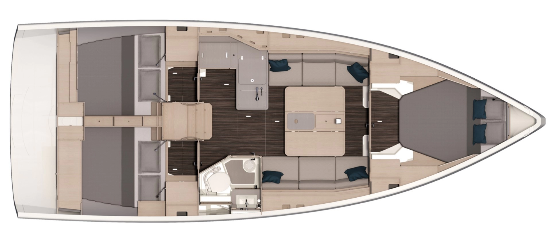 Noleggio Barca a vela a Álimos – Dufour Dufour 37