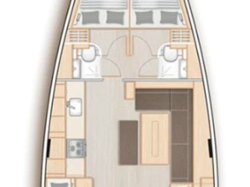 Noleggio Barca a vela Hanse con patente nautica