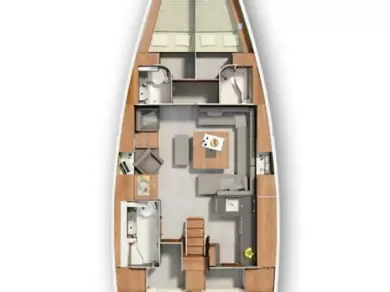 Noleggio Barca a vela a Seget Donji – Hanse Hanse 455