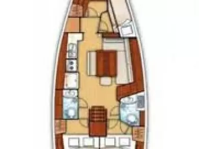 Noleggiare una Bénéteau Oceanis 43 Family - 4 cab. a Fethiye