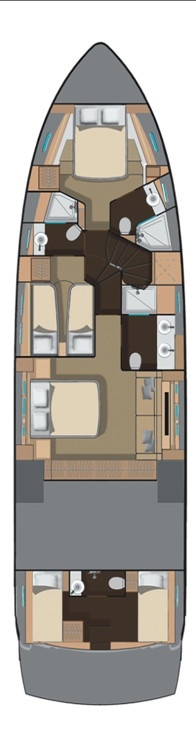 Noleggio Yacht di lusso Numarine con patente nautica