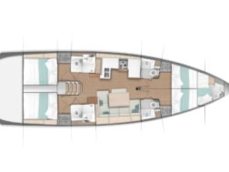 Jeanneau Sun Odyssey 490 da affittare a  Neo Klima