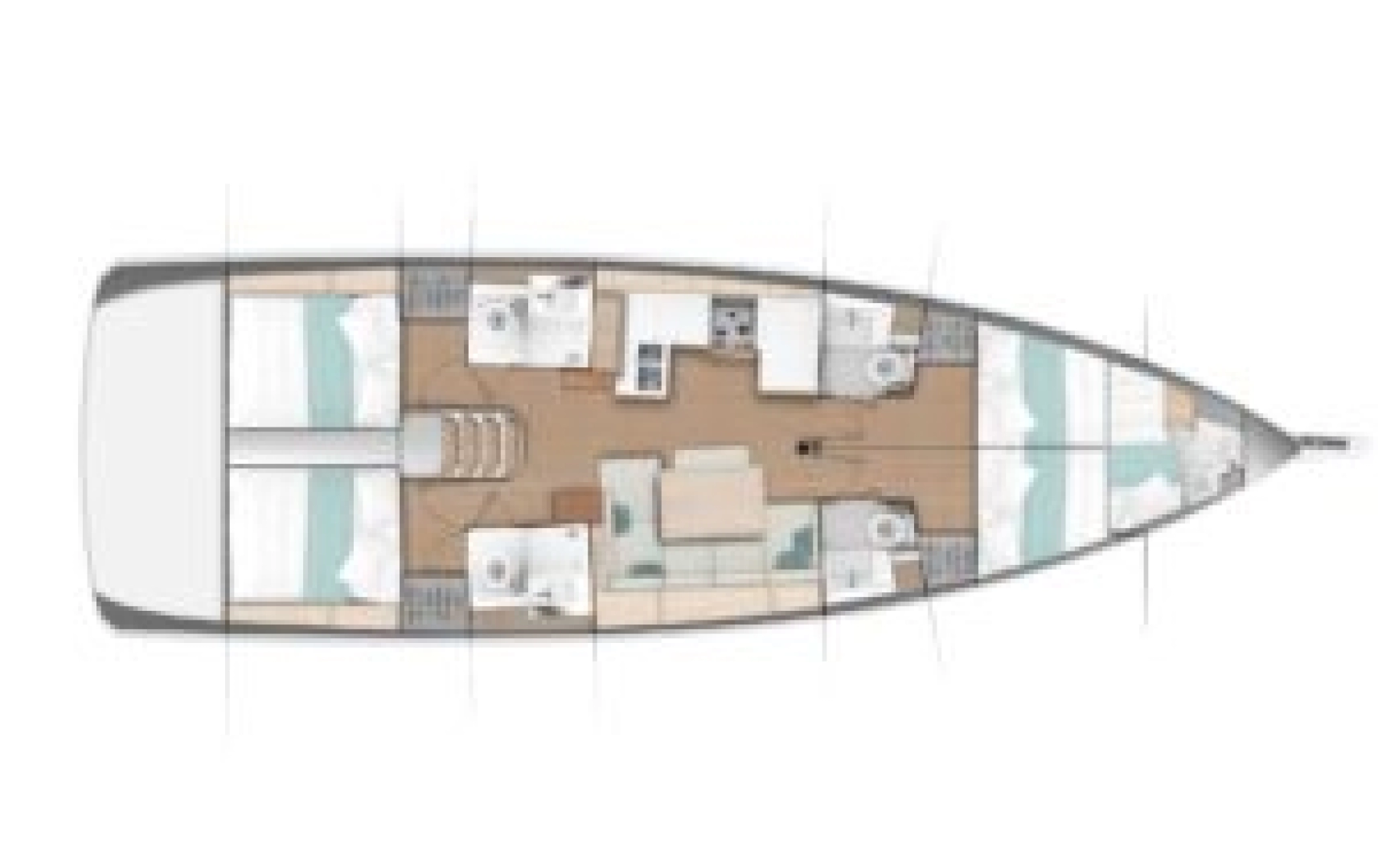 Jeanneau Sun Odyssey 490 da affittare a  Neo Klima
