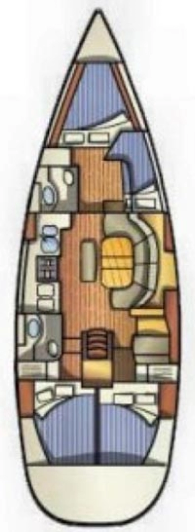 Noleggio Barca a vela Bénéteau con patente nautica